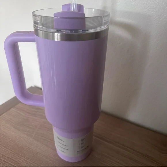 Stanley Lavender 40oz Tumbler with Handle and Straw - Picture 4 of 4